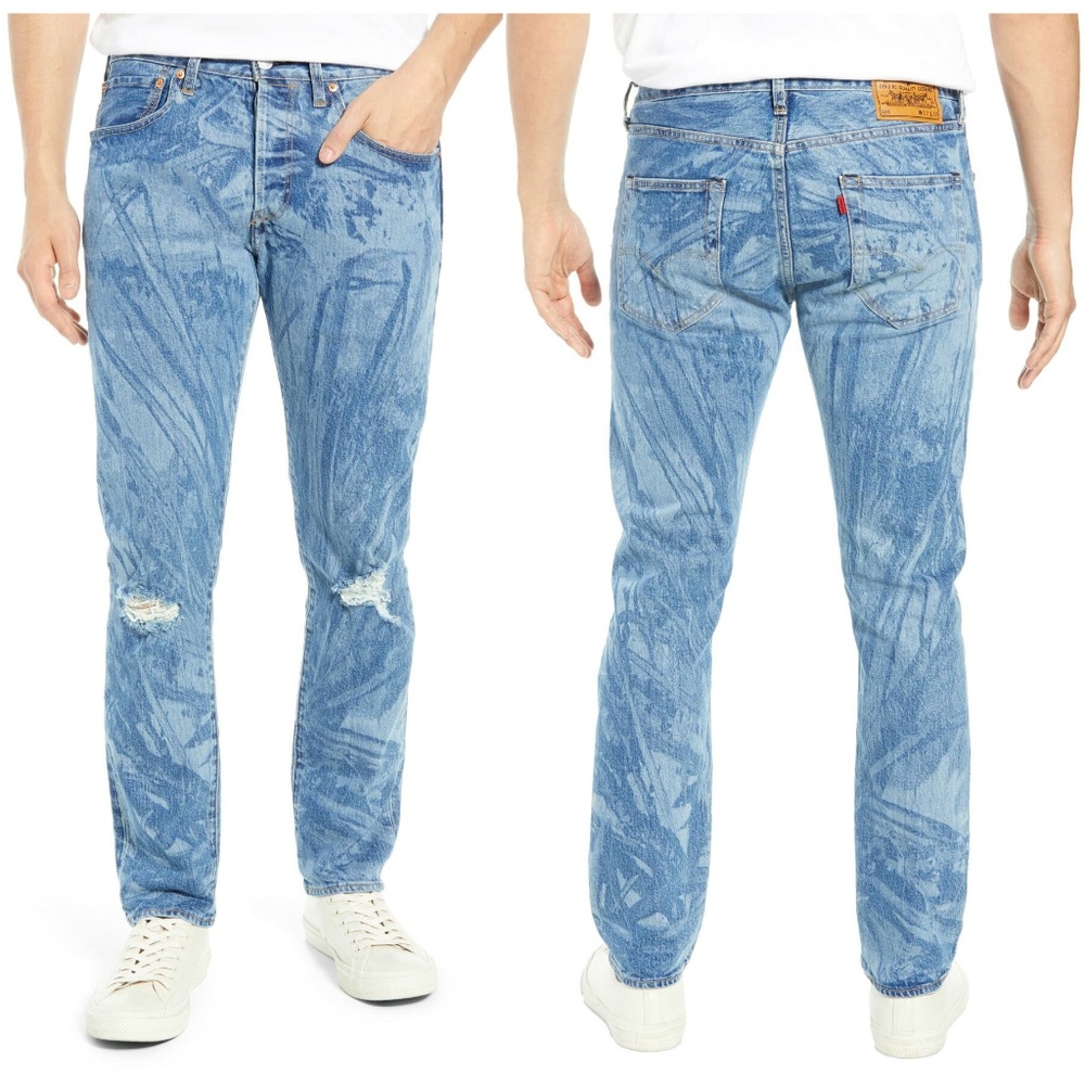 New! Levi's Fresh Leaves Justin Timberlake Camo Jeans